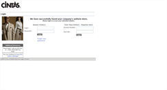 Desktop Screenshot of cintasuniforms.com
